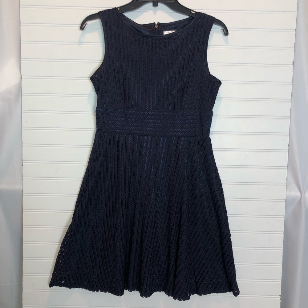Fit & Flare Eyelet Dress